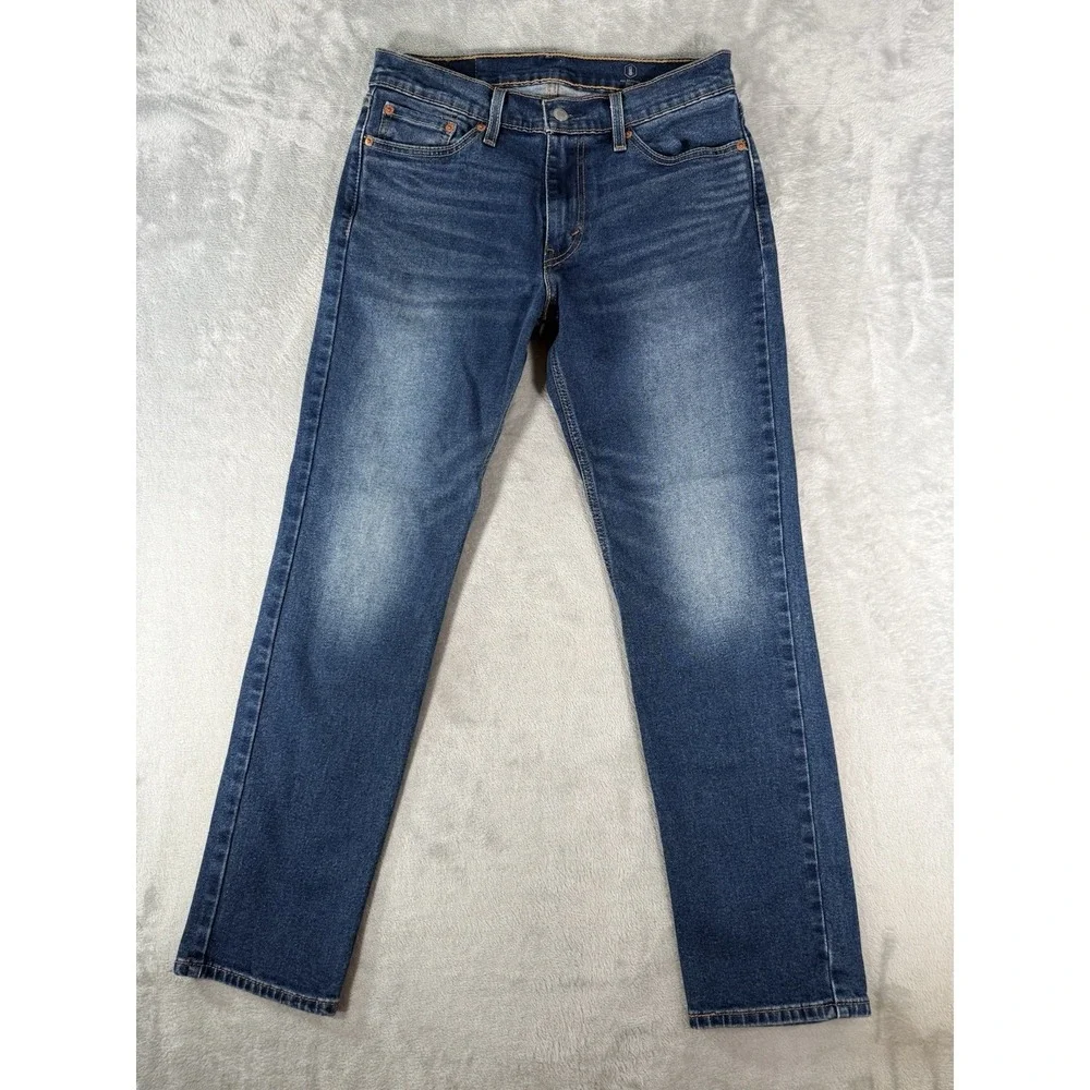 Levis 511 Jeans Mens 30x30 Blue Denim Slim All Seasons Tech